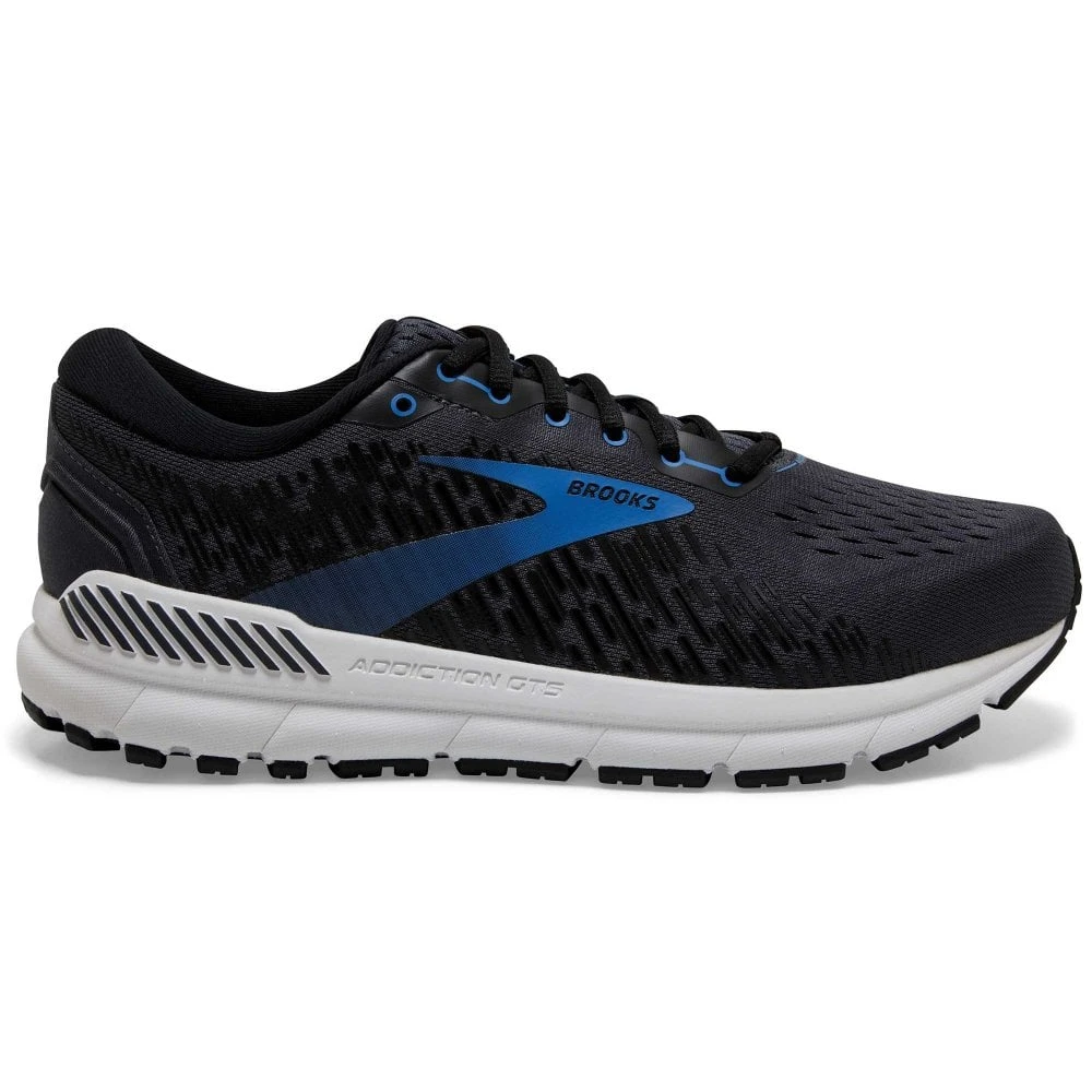 BROOKS Addiction GTS 15 Extra Wide 4E Mens Running Shoes India Ink/Black/Blue 3 BROOKS Addiction GTS 15 Extra Wide 4E Mens Running Shoes India Ink/Black/Blue