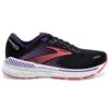 BROOKS Adrenaline GTS 22 Womens Running Shoes Black/Purple/Coral -Shoe Specialty Shop adrenaline gts 22 womens running shoes black purple coral p7102 27926 image