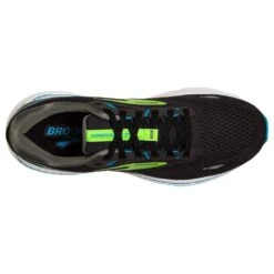 BROOKS Adrenaline GTS 23 Wide 2E Mens Running Shoes Black/Hawaiian Ocean/Green -Shoe Specialty Shop adrenaline gts 23 wide 2e mens running shoes black hawaiian ocean green p8217 32632 image
