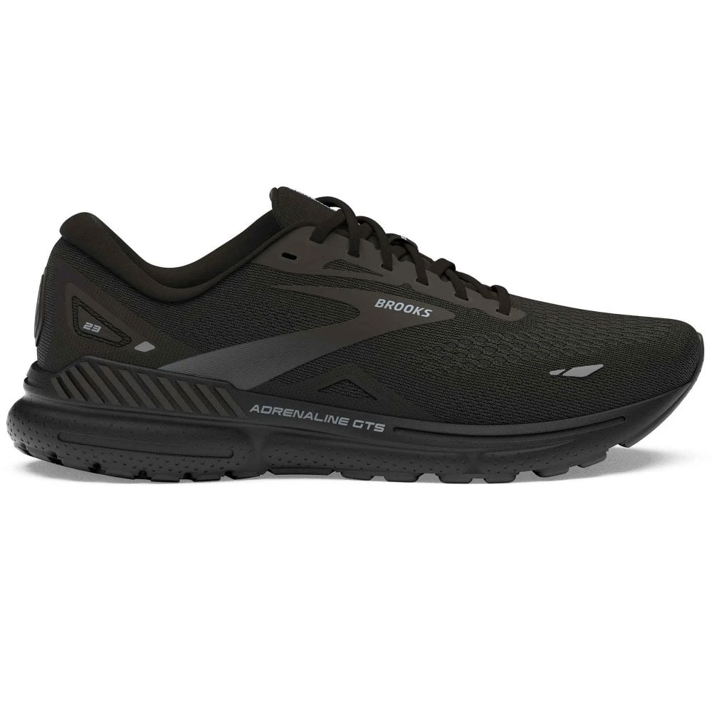 BROOKS Adrenaline GTS 23 Womens Running Shoes Black/Black/Ebony 4 BROOKS Adrenaline GTS 23 Womens Running Shoes Black/Black/Ebony - Image 2