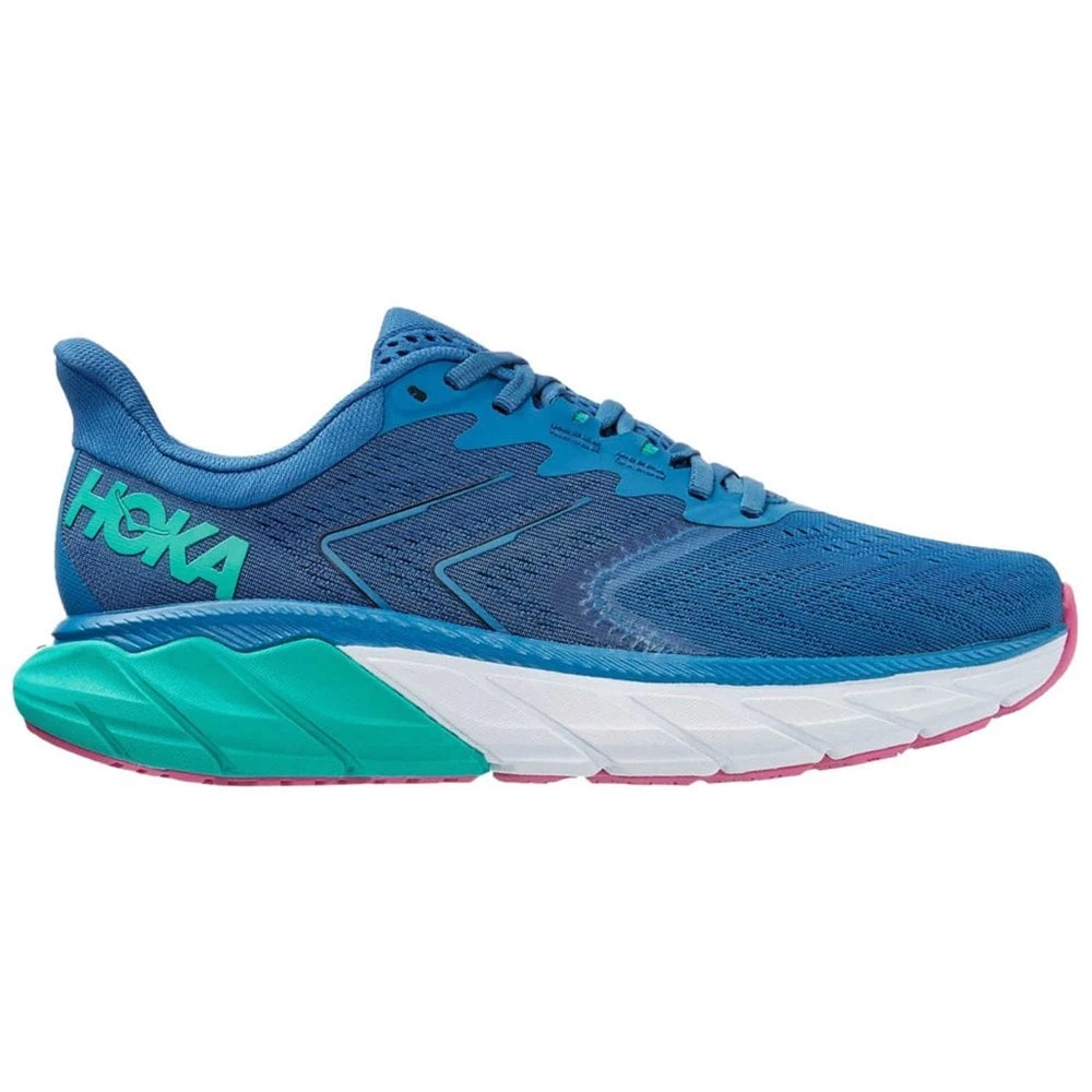 Hoka Arahi 5 Womens Running Shoes Vallarta Blue/Atlantis 3 Hoka Arahi 5 Womens Running Shoes Vallarta Blue/Atlantis