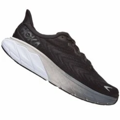 Hoka Arahi 6 Mens Running Shoes Black/White