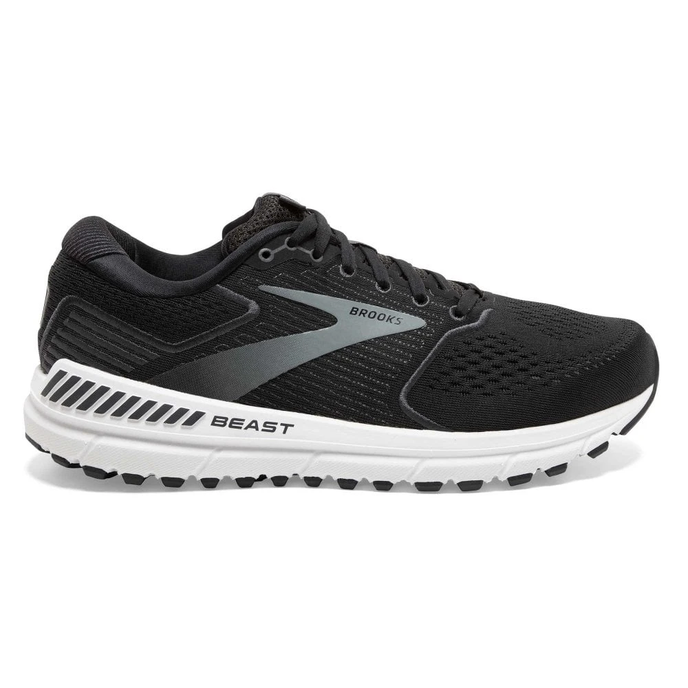 BROOKS Beast 20 Mens Running Shoes Black/Ebony/Grey 3 BROOKS Beast 20 Mens Running Shoes Black/Ebony/Grey