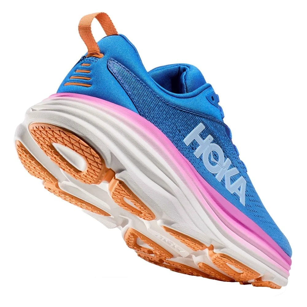 Hoka Bondi 8 Womens Running Shoes Coastal Sky/All Abroad 4 Hoka Bondi 8 Womens Running Shoes Coastal Sky/All Abroad - Image 2