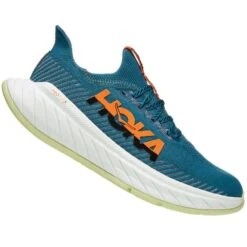 Hoka Carbon X 3 Mens Road Running Shoes Blue Coral/Black