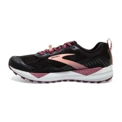 BROOKS Cascadia 15 Womens Trail Running Shoes Black/Ebony/Coral Cloud 9 BROOKS Cascadia 15 Womens Trail Running Shoes Black/Ebony/Coral Cloud -Shoe Specialty Shop cascadia 15 womens b width standard cushioned trail running shoes black ebony coral cloud p5936 23398 image