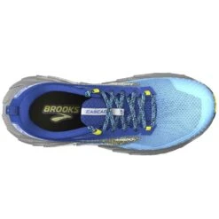 BROOKS Cascadia 17 Mens Trail Running Shoes Blue/Surf The Web/Sulphur -Shoe Specialty Shop cascadia 17 mens trail running shoes blue surf the web sulphur p8258 32815 image