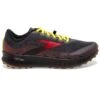 BROOKS Catamount Mens Trail Running Shoes Black/Fiery Red/Blazing Yellow