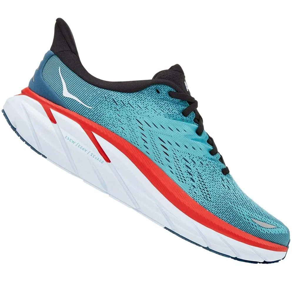 Hoka Clifton 8 Mens Road Running Shoes Real Teal/Aquarelle 3 Hoka Clifton 8 Mens Road Running Shoes Real Teal/Aquarelle