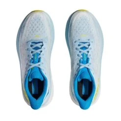 Hoka Clifton 9 Wide 2E Mens Running Shoes Ice Water/Evening Primrose -Shoe Specialty Shop clifton 9 wide 2e mens running shoes ice water evening primrose p8377 33352 image