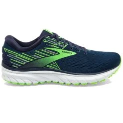 BROOKS Defyance 12 Mens Running Shoes Peacoat/Heron/Green Gecko