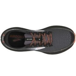 BROOKS Divide 4 GTX Mens Waterproof Trail Running Shoes Black/Firecracker/Blue -Shoe Specialty Shop divide 4 gtx mens waterproof trail running shoes black firecracker blue p8259 32819 image