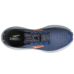 BROOKS Divide 4 Mens Trail Running Shoes Blue/Navy/Firecracker 9 BROOKS Divide 4 Mens Trail Running Shoes Blue/Navy/Firecracker -Shoe Specialty Shop divide 4 mens trail running shoes blue navy firecracker p8256 32803 image