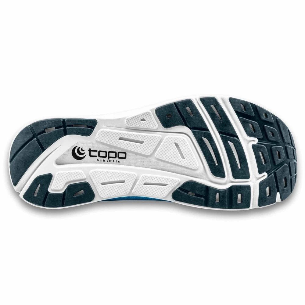 Topo Athletic Fli-Lyte 4 Mens Road Running Shoes Blue/White 5 Topo Athletic Fli-Lyte 4 Mens Road Running Shoes Blue/White - Image 3