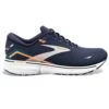 BROOKS Ghost 15 Wide 2E Mens Running Shoes Peacoat/Blue/Orange Pop -Shoe Specialty Shop ghost 15 wide 2e mens running shoes peacoat blue orange pop p7747 30583 image