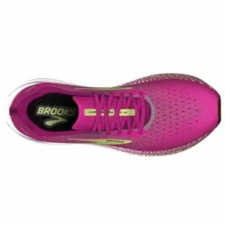 BROOKS Hyperion Max Womens Running Shoes Pink Glo/Green/Black -Shoe Specialty Shop hyperion max womens running shoes pink glo green black p8300 32989 image