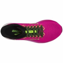 BROOKS Hyperion Womens Running Shoes Pink Glo/Green/Black -Shoe Specialty Shop hyperion womens running shoes pink glo green black p8269 32859 image