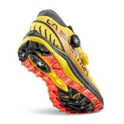 La Sportiva Jackal II BOA Mens Trail Running Shoes Yellow/Black -Shoe Specialty Shop jackal ii boa mens trail running shoes yellow black p8147 32226 image