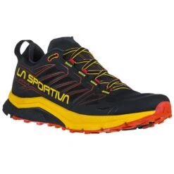 La Sportiva Jackal Mens Trail Running Shoes Black/Yellow
