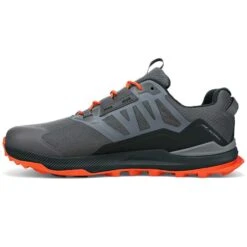 Altra Lone Peak ALL-WTHR Low 2 Mens Trail Running Shoes Grey/Orange -Shoe Specialty Shop lone peak all wthr low 2 mens trail running shoes grey orange p7852 31068 image