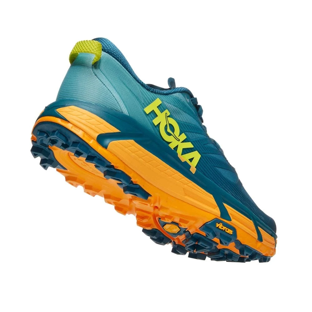 Hoka Mafate Speed 3 Mens Trail Running Shoes Coastal Shade/Radiant Yellow 4 Hoka Mafate Speed 3 Mens Trail Running Shoes Coastal Shade/Radiant Yellow - Image 2