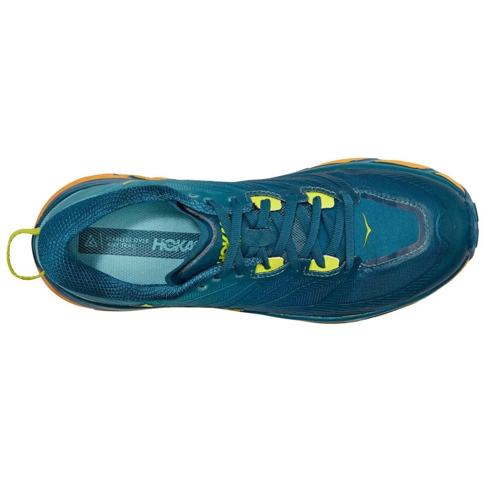 Hoka Mafate Speed 3 Mens Trail Running Shoes Coastal Shade/Radiant Yellow 5 Hoka Mafate Speed 3 Mens Trail Running Shoes Coastal Shade/Radiant Yellow - Image 3