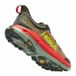 Hoka Mafate Speed 4 Mens Trail Running Shoes Thyme/Fiesta -Shoe Specialty Shop mafate speed 4 mens trail running shoes thyme fiesta p7507 29571 image
