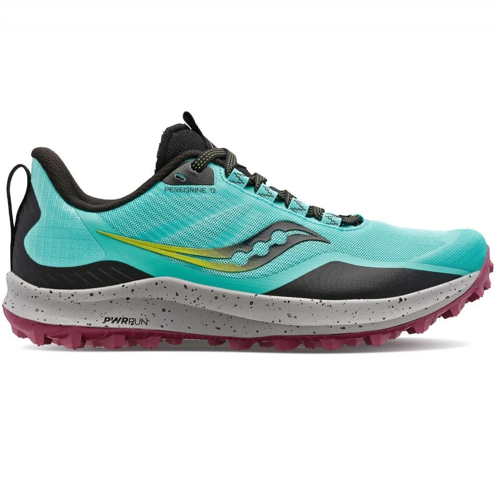 Saucony Peregrine 12 Womens Trail Running Shoes Cool Mint/Acid 3 Saucony Peregrine 12 Womens Trail Running Shoes Cool Mint/Acid