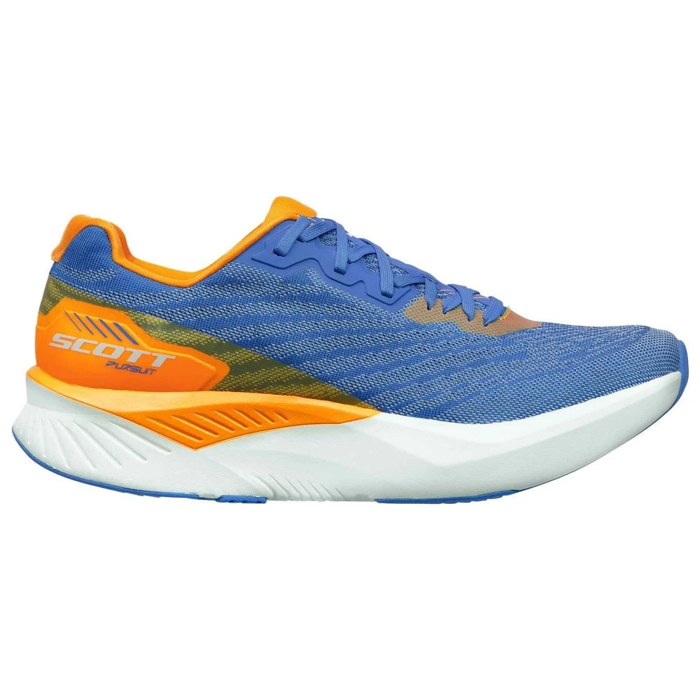 Scott Pursuit Mens Road Running Shoes Storm Blue/Bright Orange 3 Scott Pursuit Mens Road Running Shoes Storm Blue/Bright Orange