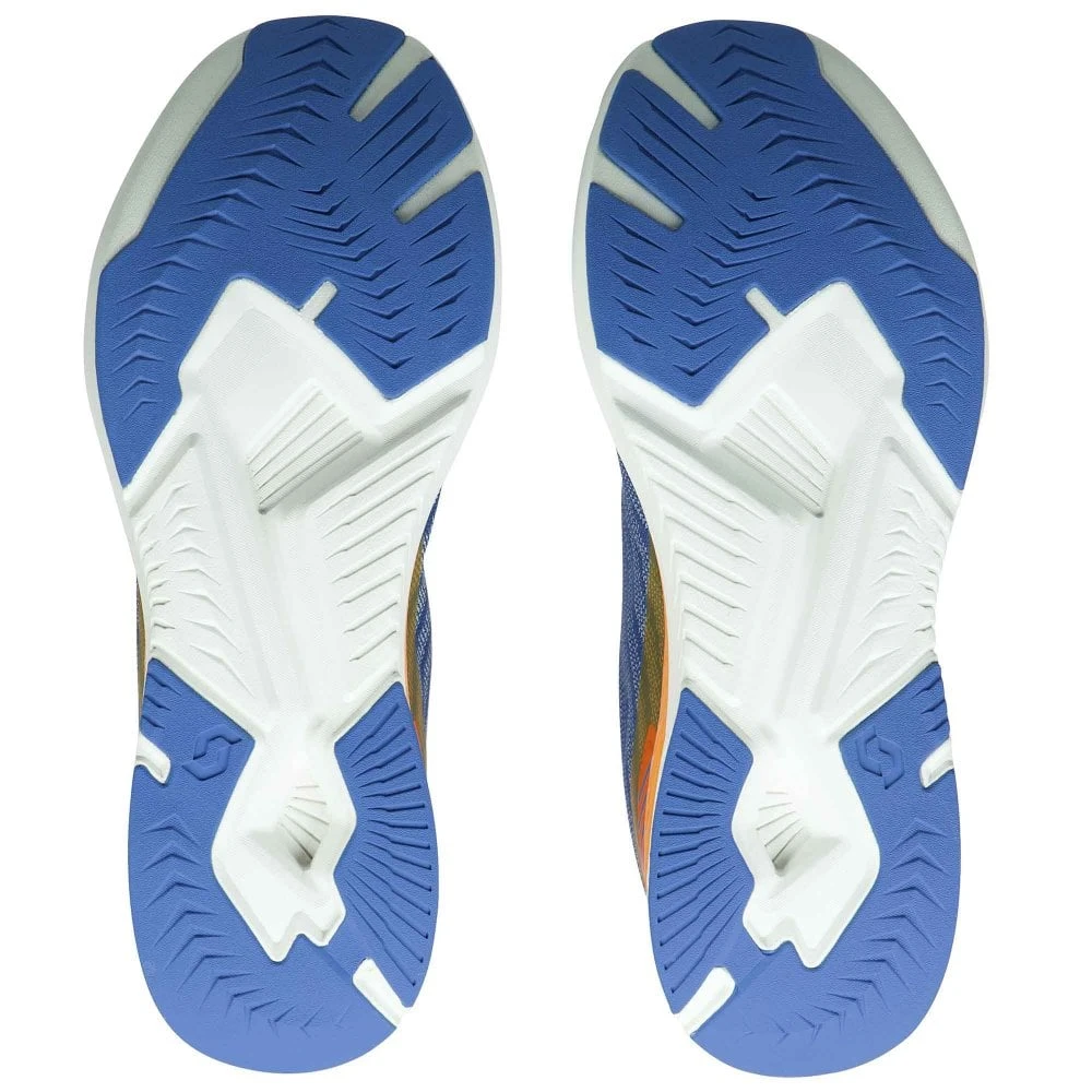 Scott Pursuit Mens Road Running Shoes Storm Blue/Bright Orange 4 Scott Pursuit Mens Road Running Shoes Storm Blue/Bright Orange - Image 2