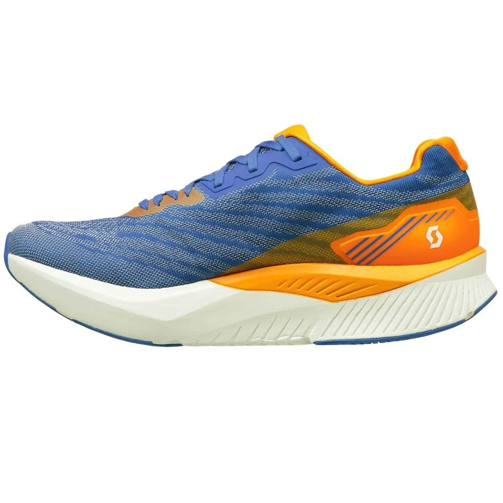 Scott Pursuit Mens Road Running Shoes Storm Blue/Bright Orange 5 Scott Pursuit Mens Road Running Shoes Storm Blue/Bright Orange - Image 3
