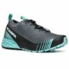Scarpa Ribelle Run GTX Waterproof Women's Trail Running Shoes Anthracite/Blue Turquoise -Shoe Specialty Shop ribelle run gtx waterproof womens trail running shoes anthracite blue turquoise p7607 30042 image