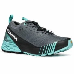 Scarpa Ribelle Run GTX Waterproof Women's Trail Running Shoes Anthracite/Blue Turquoise