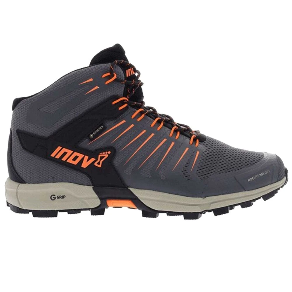 Roclite G 345 GTX Mens Waterproof Hiking Boots Grey/Orange 3 Roclite G 345 GTX Mens Waterproof Hiking Boots Grey/Orange