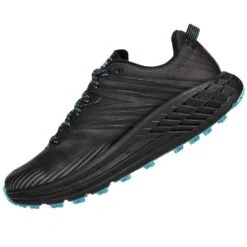 Hoka Speedgoat 4 GTX Womens Waterproof Trail Running Shoes Anthracite/Dark Gull Grey -Shoe Specialty Shop speedgoat 4 gtx womens waterproof trail running shoes anthracite dark gull grey p6232 24522 image