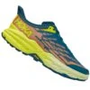 Hoka Speedgoat 5 Mens Trail Running Shoes Blue Coral/Evening Primrose -Shoe Specialty Shop speedgoat 5 mens trail running shoes blue coral evening primrose p7386 29055 image