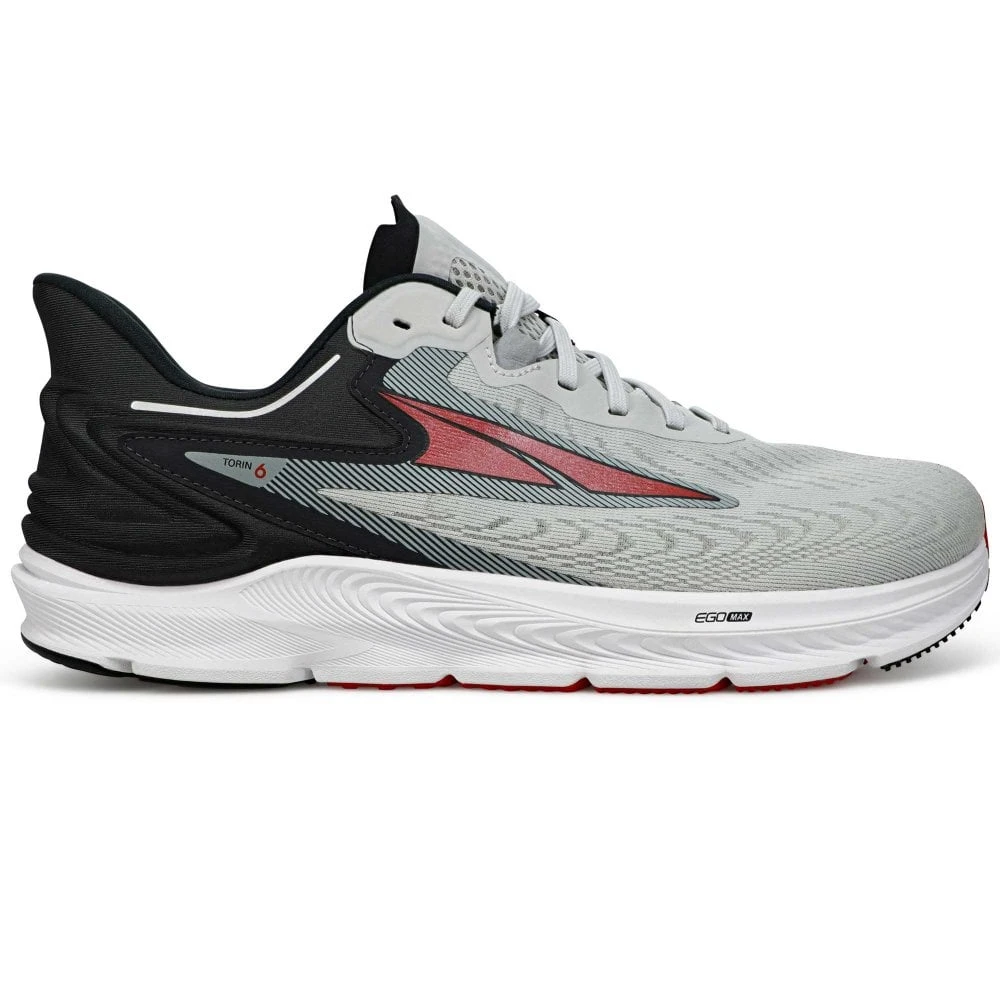 Altra Torin 6 Wide Mens Running Shoes Gray/Red 3 Altra Torin 6 Wide Mens Running Shoes Gray/Red