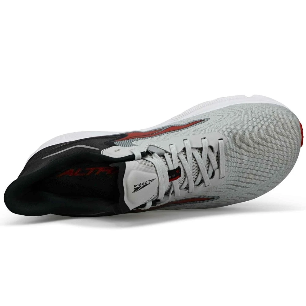 Altra Torin 6 Wide Mens Running Shoes Gray/Red 5 Altra Torin 6 Wide Mens Running Shoes Gray/Red - Image 3