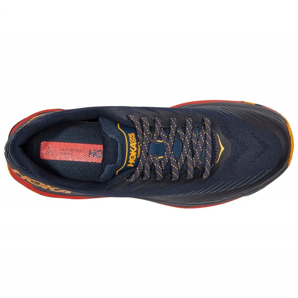 Hoka Torrent 2 Mens Trail Running Shoes Outer Space/Fiesta 5 Hoka Torrent 2 Mens Trail Running Shoes Outer Space/Fiesta - Image 3