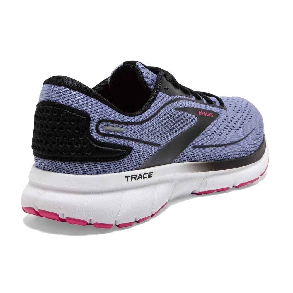 BROOKS Trace 2 Womens Running Shoes Purple Impression/Black/Knocko 4 BROOKS Trace 2 Womens Running Shoes Purple Impression/Black/Knocko - Image 2