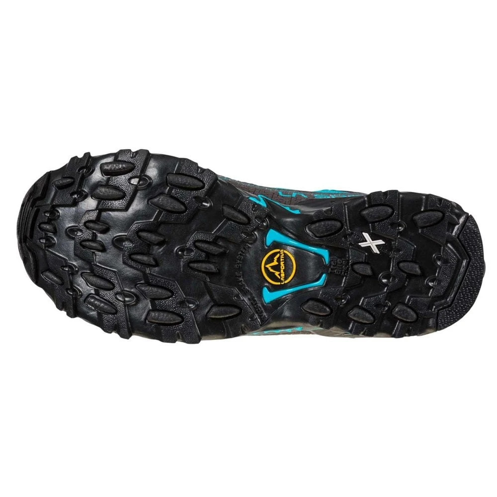 La Sportiva Ultra Raptor II Mid GTX Wide Womens Hiking Boots Carbon/Topaz 4 La Sportiva Ultra Raptor II Mid GTX Wide Womens Hiking Boots Carbon/Topaz - Image 2