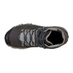 La Sportiva Ultra Raptor II Mid Leather GTX Womens Waterproof Hiking Boots Carbon/Atlantic -Shoe Specialty Shop ultra raptor ii mid leather gtx womens waterproof hiking boots carbon atlantic p7050 27734 image