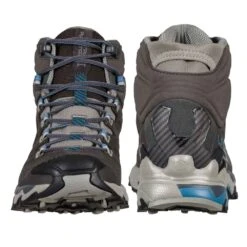 La Sportiva Ultra Raptor II Mid Leather GTX Womens Waterproof Hiking Boots Carbon/Atlantic -Shoe Specialty Shop ultra raptor ii mid leather gtx womens waterproof hiking boots carbon atlantic p7050 27735 image