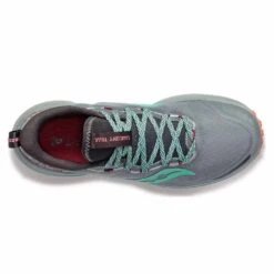 Saucony Xodus Ultra 2 Womens Trail Running Shoes Fossil/Soot -Shoe Specialty Shop xodus ultra 2 womens trail running shoes fossil soot p8073 31939 image