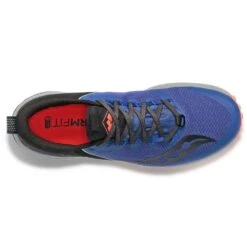 Saucony Xodus Ultra Mens Trail Running Shoes Sapphire/Vizired -Shoe Specialty Shop xodus ultra mens trail running shoes sapphire vizired p7378 29034 image